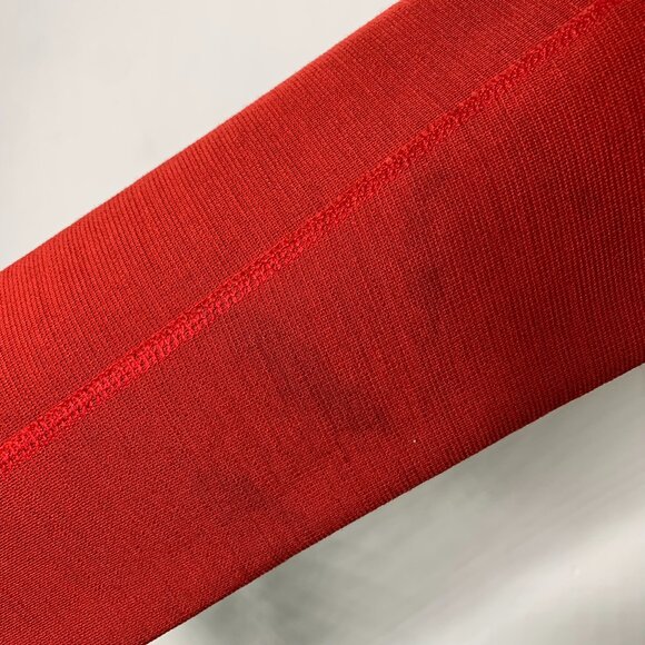 Ibex Women’s Red Wool Zip Up Sweater Size Medium - Picture 8 of 14